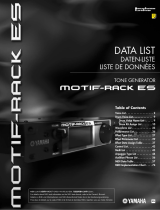 Yamaha MOTIF-RACK ES Karta katalogowa