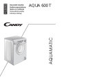 Candy Aqua 600 T Instrukcja obsługi