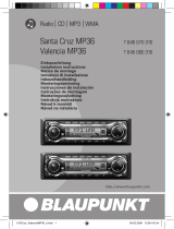 Blaupunkt SANTA CRUZ MP36 Instrukcja obsługi