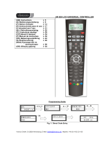 Vivanco UNIVERSAL CONTROLLER UR 100 LCD Instrukcja obsługi