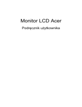 Acer V203HL Instrukcja obsługi
