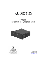 Audiovox 3200 Instrukcja obsługi