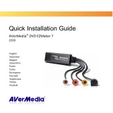 AVerMedia Technologies DVD EZMaker 7 Instrukcja obsługi