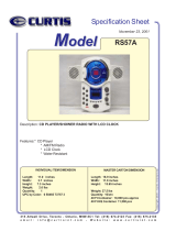 Curtis RS57A Instrukcja obsługi