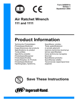 Ingersoll-Rand 111 Instrukcja obsługi