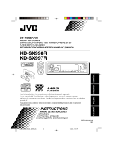 JVC KD-SX998R Instrukcja obsługi