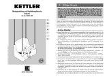 Kettler 08355-000 Instrukcja obsługi