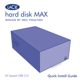 LaCie HARD DISK MAX Instrukcja obsługi
