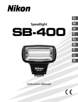 Nikon SB-400 Instrukcja obsługi