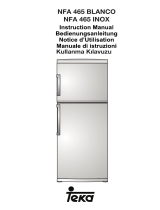 Teka NFA 465 INOX Instrukcja obsługi