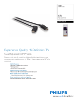 Philips HDMI cable SWV2435H Karta katalogowa