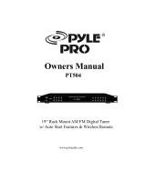 PYLE Audio PT504 Instrukcja obsługi