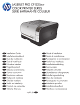 HP LaserJet Pro CP1525 Color Printer series Instrukcja obsługi