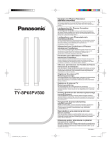 Panasonic TYSP65PV500 Instrukcja obsługi
