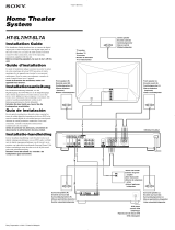Sony HT-SL7A Instrukcja instalacji