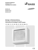 Maico EVN 22 Mounting & Operating Instructions