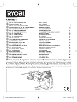 Ryobi CRH1801 Instrukcja obsługi