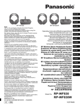 Panasonic RPWF830WE Instrukcja obsługi