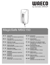 Dometic MagicSafe MSG150 Instrukcja instalacji