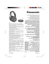 Panasonic RP-WF810 Instrukcja obsługi