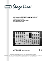 IMG Stage Line MPX-808 Instrukcja obsługi
