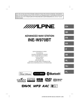 Alpine INE-W INE-W970BT Instrukcja obsługi