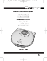 Clatronic CDP 515 MP3 Instrukcja obsługi