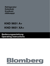Blomberg KND 9651 XA+ Instrukcja obsługi