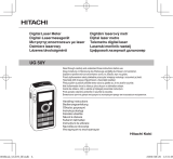 Hitachi UG 50Y Handling Instructions Manual
