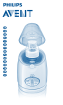 Philips avent digital bottle warmer Instrukcja obsługi