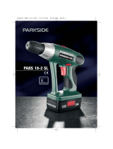 Parkside KH 3101 2 SPEED RECHARGEABLE ELECTRIC DRILL DRIV… Instrukcja obsługi