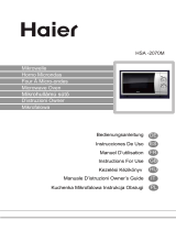 Haier HSA-2070M Instrukcja obsługi