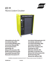 ESAB CC-11 Plasma Coolant Circulator Instrukcja obsługi