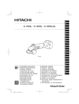 Hitachi G 14DSL Instrukcja obsługi