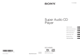 Sony SCD-XE800 Instrukcja obsługi
