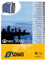 SDMO neo 3000 Instrukcja obsługi