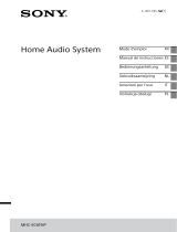 Sony MHC-EC619iP Instrukcja obsługi