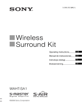 Sony WAHT-SA1 Instrukcja obsługi