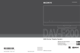 Sony DAV-F200 Instrukcja obsługi