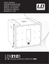 LD Systems V 212 SUB Instrukcja obsługi