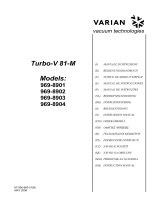 Varian Turbo-V 81-M Instrukcja obsługi