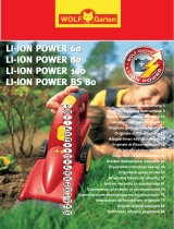 Wolf Garten Li-Ion Power Finesse 50 Set Instrukcja obsługi