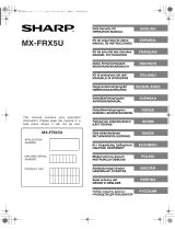 Sharp MXFRX5U Instrukcja obsługi
