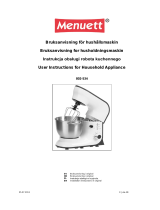 Menuett 802-534 User Instructions