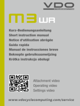 VDO M3 WR Short Instruction Manual