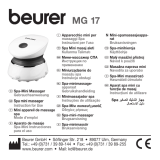 Beurer MG 17 Spa Instrukcja obsługi