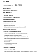 Sony HDR-AS50 instrukcja