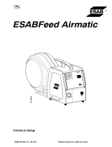 ESAB ESABFeed Airmatic Instrukcja obsługi