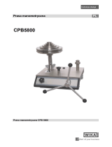 WIKA CPB5800 Instrukcja obsługi