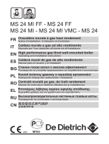 DeDietrich MS 24 MI FF Instrukcja obsługi